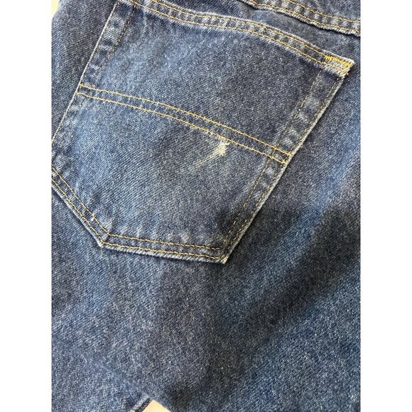 Red Kap Mens 40x30 Blue Denim Jeans Classic‎ Fit 100% Cotton Durable Workwear - Picture 6 of 6